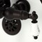 Kingston Brass CA1009T5 3-3/8" Tub Wall Mount Clawfoot Tub Faucet with Hand Shower, Oil Rubbed Bronze CA1009T5 - alternate 5